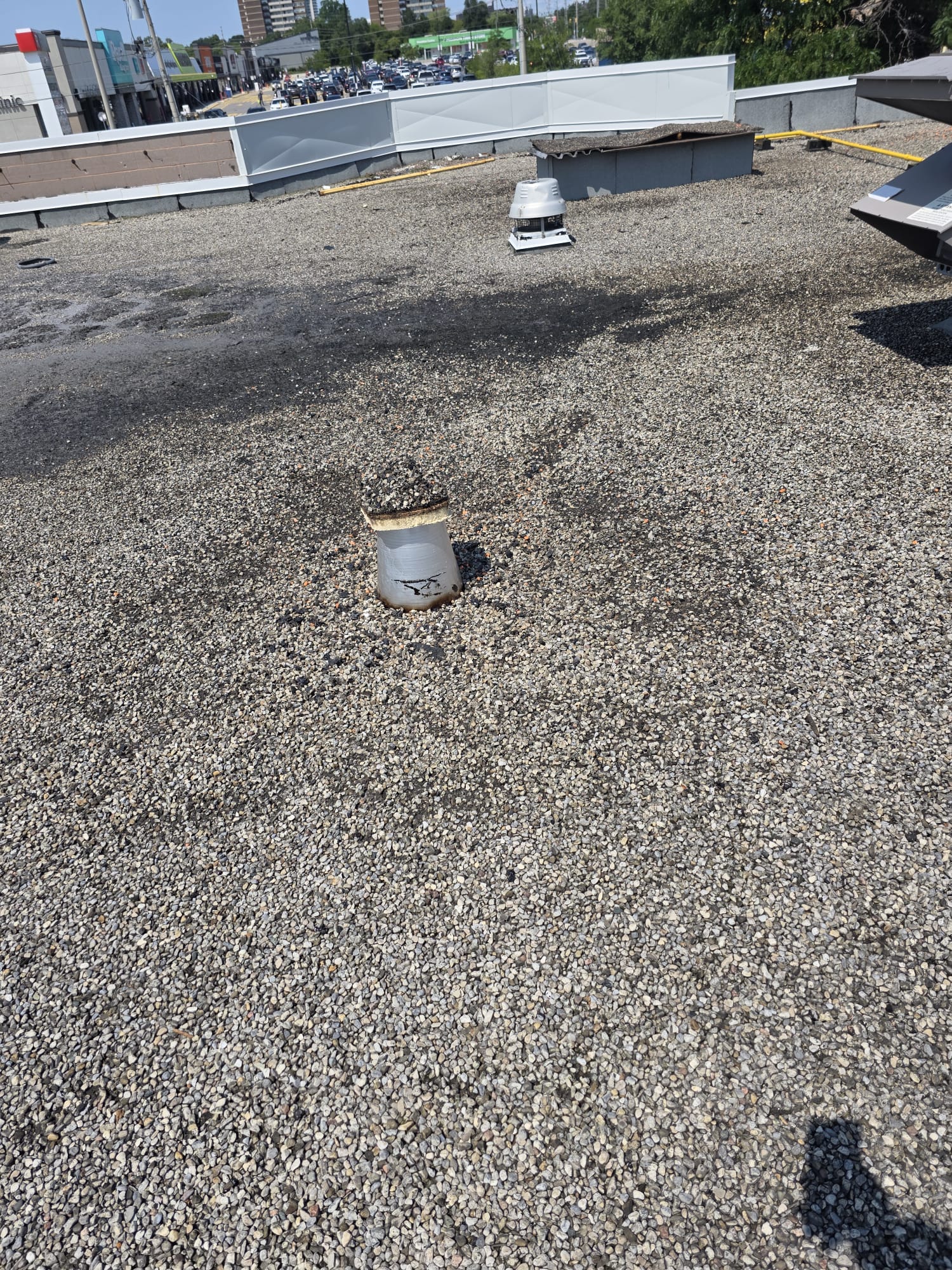 Lead flashing detail work